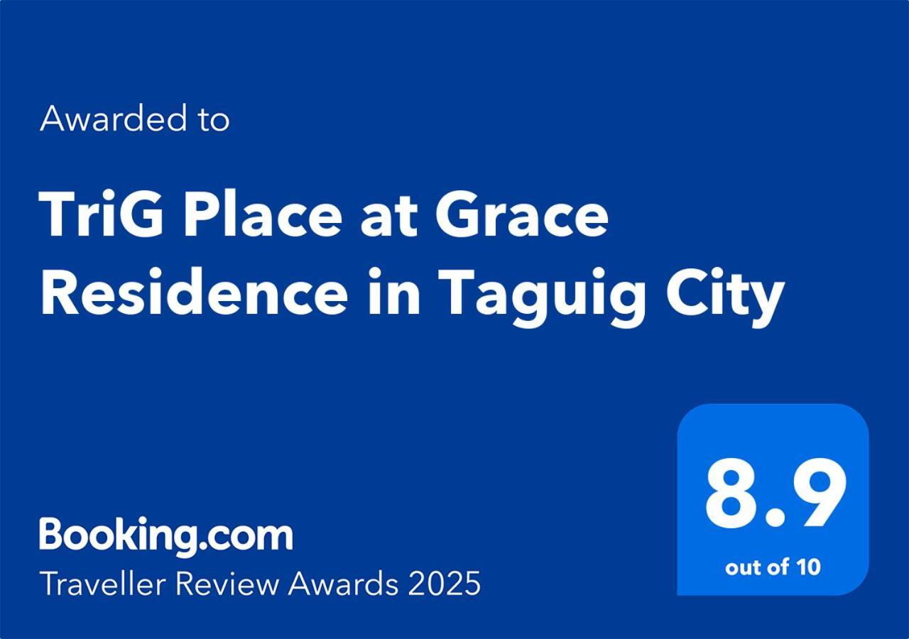 Trig Place At Grace Residence In Taguig City Manila Eksteriør billede